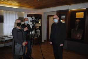 В день рождения В.О. Ключевского музей великого учёного посетила съёмочная группа телерадиокомпании «Наш дом»