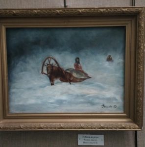 В музее народного творчества начала работать выставка «Зимние просторы»