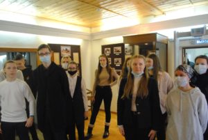27 февраля в рамках образовательного проекта «Культурная суббота» музей В.О. Ключевского посетили ученики средней школы №63