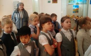 Всю прошлую неделю, когда шла Масленица, в музее И. Н. Ульянова не смолкали детские голоса